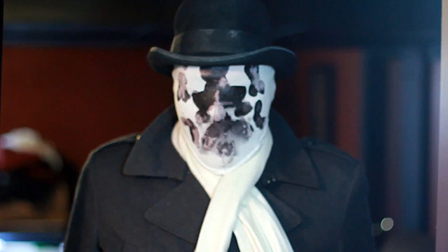 Rorschach Mask DIY
 How to Make an Inexpensive Moving Rorschach Halloween Mask