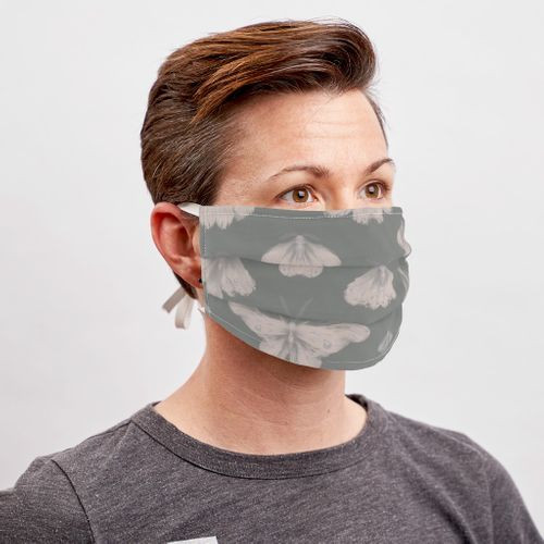 Rorschach Mask DIY
 Neutral Rorschach Moths DIY Face Mask Kit
