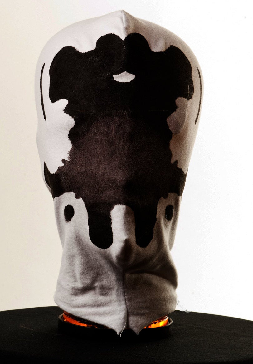 Rorschach Mask DIY
 Rorschach mask with real moving inkblots
