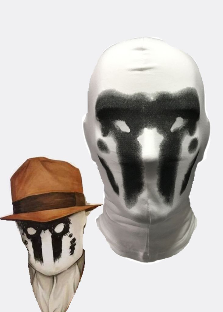 Rorschach Mask DIY
 Watchmen Rorschach Mask Walter Kovacs Cosplay White