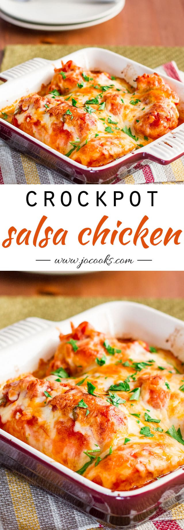 Salsa Chicken Crockpot Recipe
 Crockpot Salsa Chicken Jo Cooks