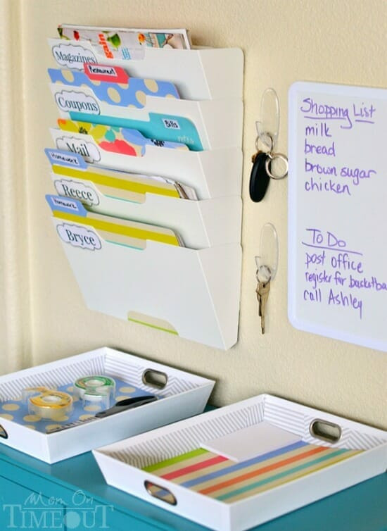 School Organization DIY
 Back to School Organizing Ideas Anyone Can Use