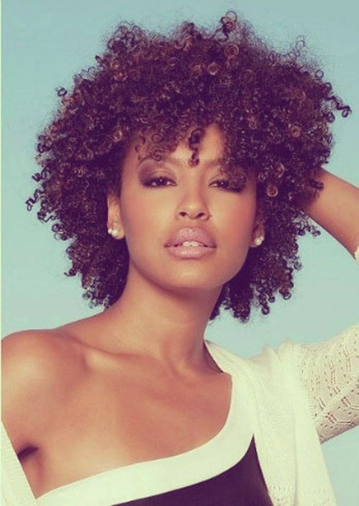 Short Natural Curly Hairstyles For Black Hair
 12 Pretty Short Curly Hairstyles for Black Women