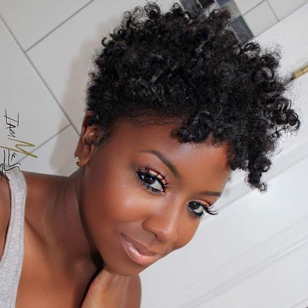 Short Natural Curly Hairstyles For Black Hair
 51 Best Short Natural Hairstyles for Black Women