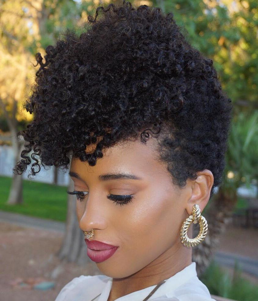 Short Natural Curly Hairstyles For Black Hair
 40 Cute Tapered Natural Hairstyles for Afro Hair