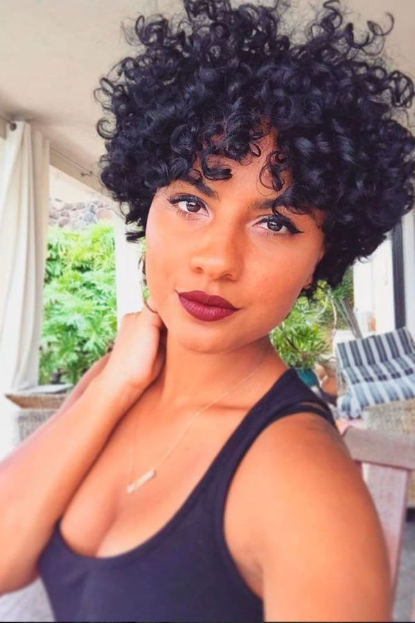 Short Natural Curly Hairstyles For Black Hair
 Curly hairstyles for black women Natural African American