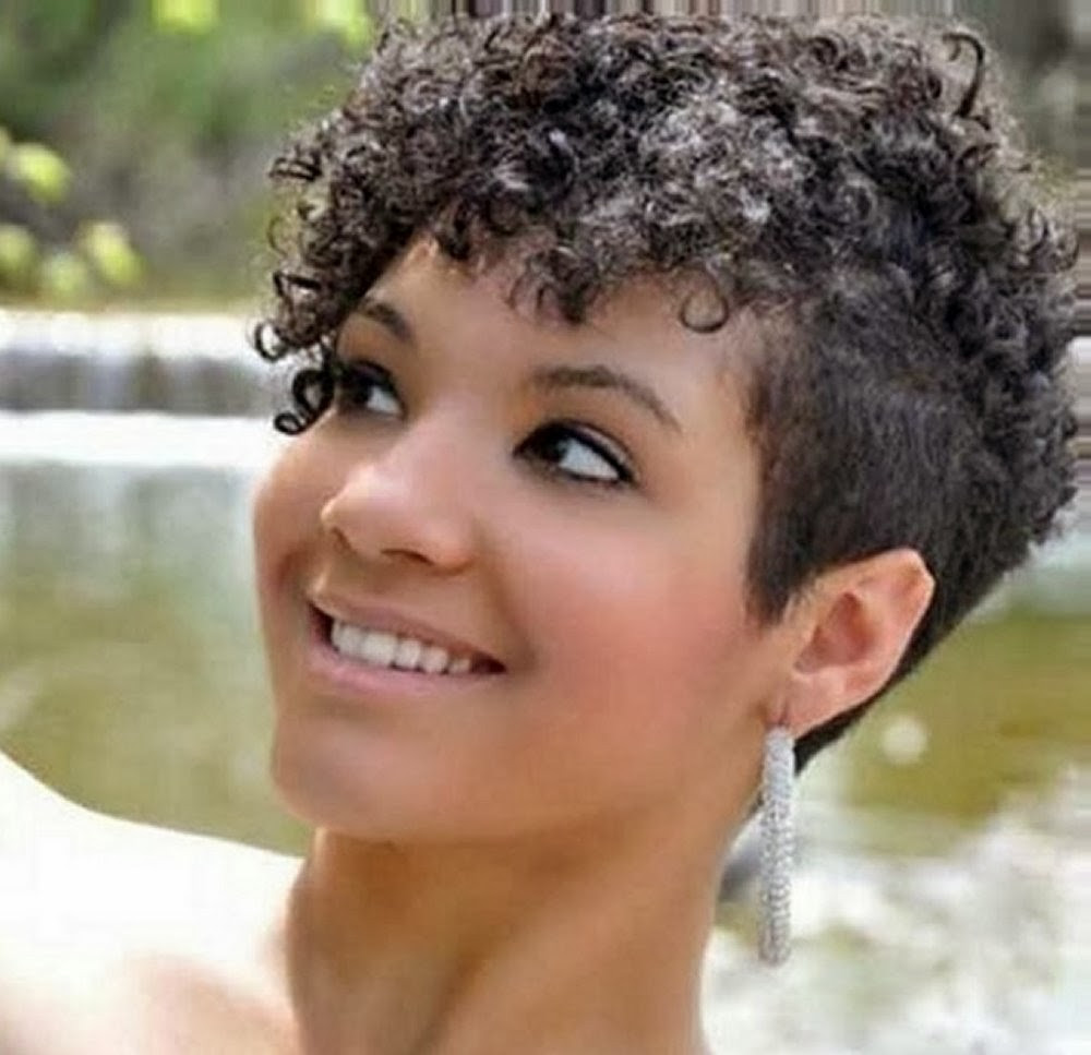 Short Natural Curly Hairstyles For Black Hair
 Very Short Natural Curly Hairstyles For Black Women
