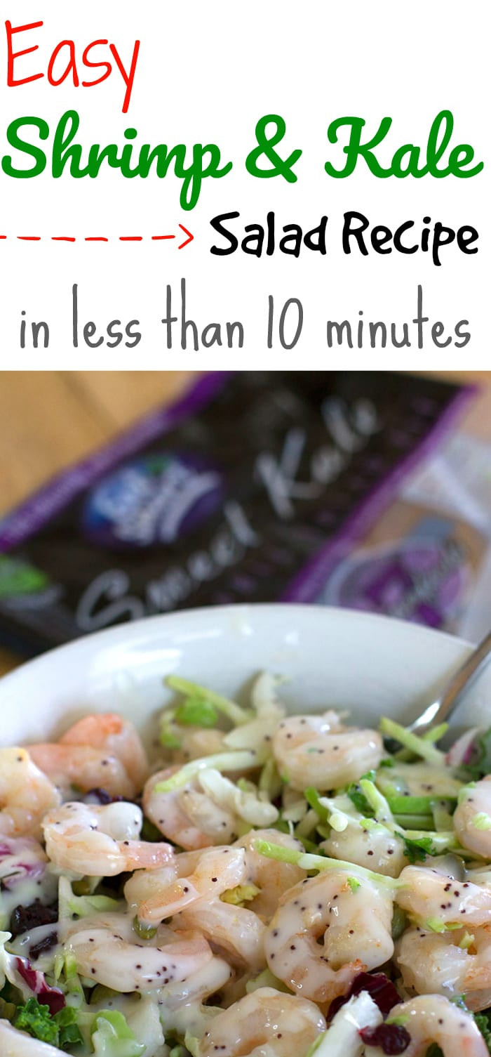 Shrimp Kale Salad
 Shrimp and Kale Salad Recipe In Under 10 Minutes