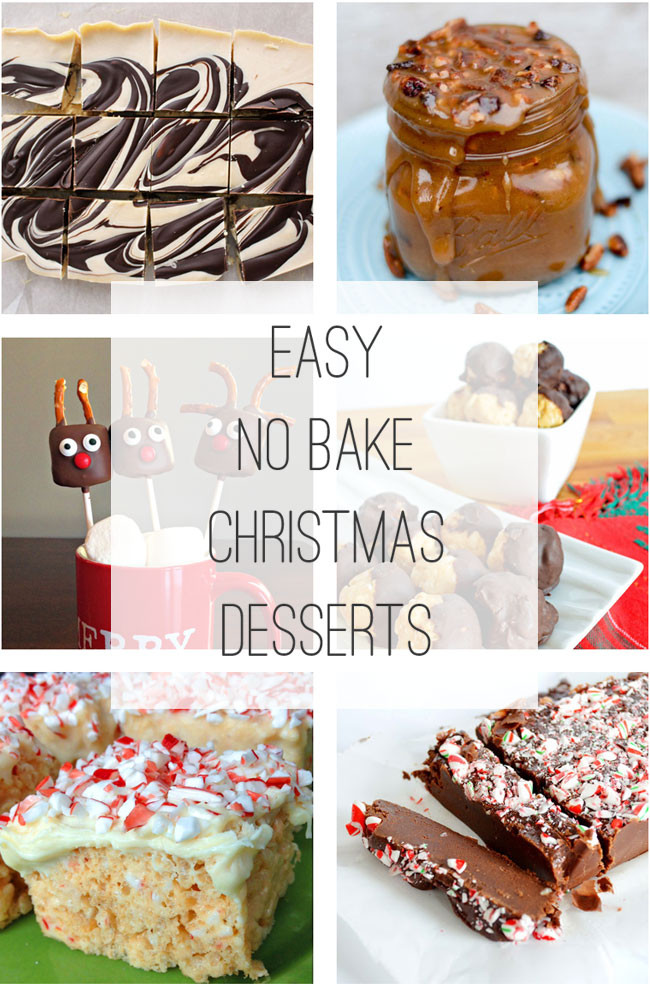 Simple Holiday Desserts
 Easy No Bake Christmas Desserts A Pretty Life In The Suburbs