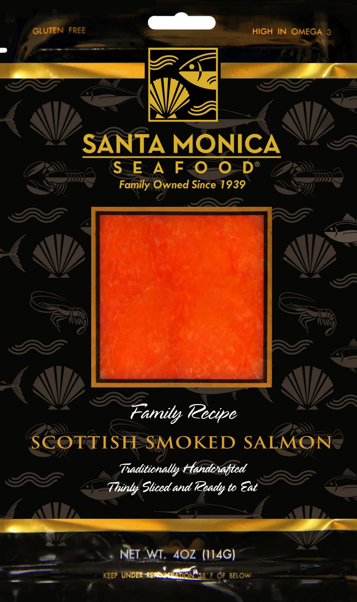 Smoked Salmon Brands
 Scottish Smoked Salmon SMS Brand
