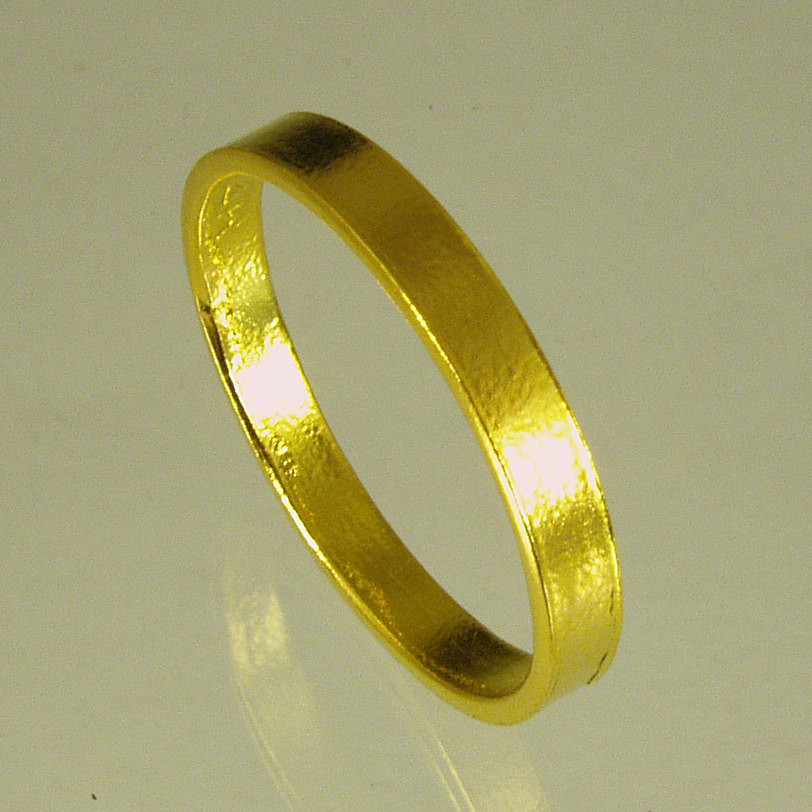 Solid Gold Wedding Bands
 Pure Solid gold wedding band 24 Karat solid gold 