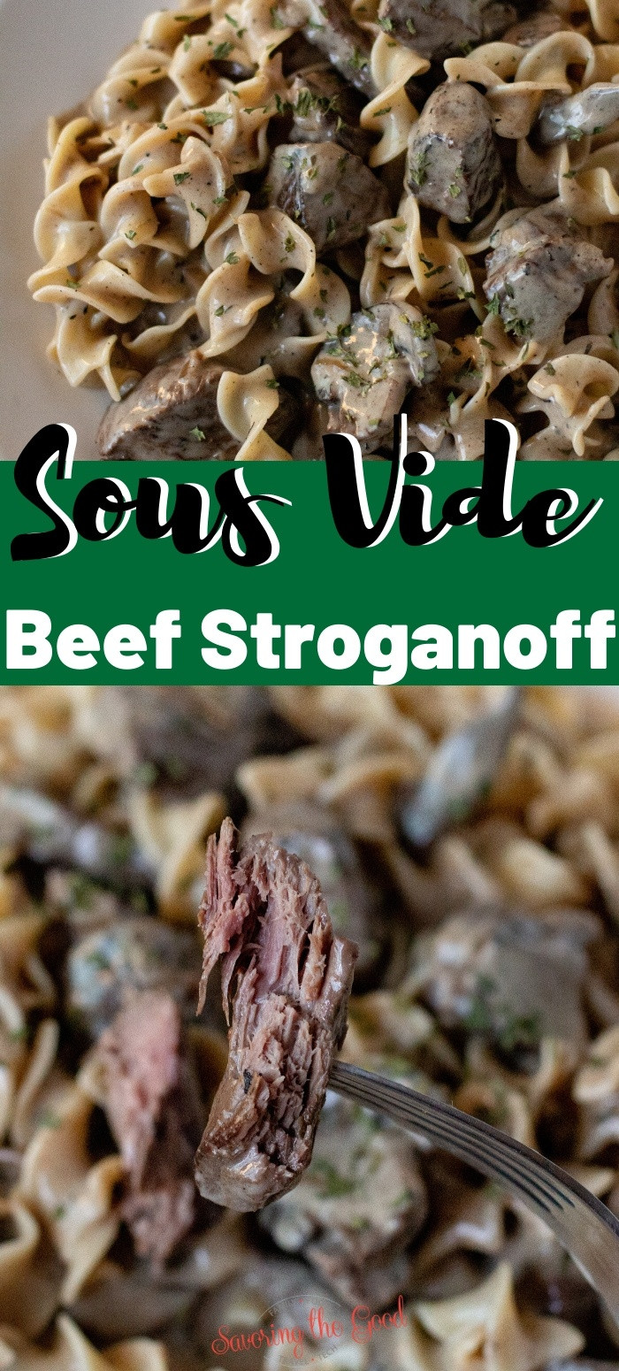Sous Vide Beef Stroganoff
 Sous Vide Beef Stroganoff Recipe