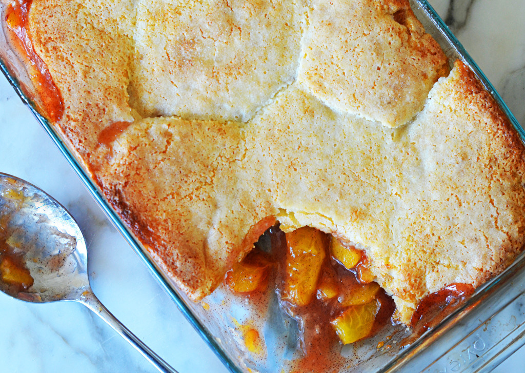 Southern Peach Cobbler
 Southern Peach Cobbler ce Upon a Chef