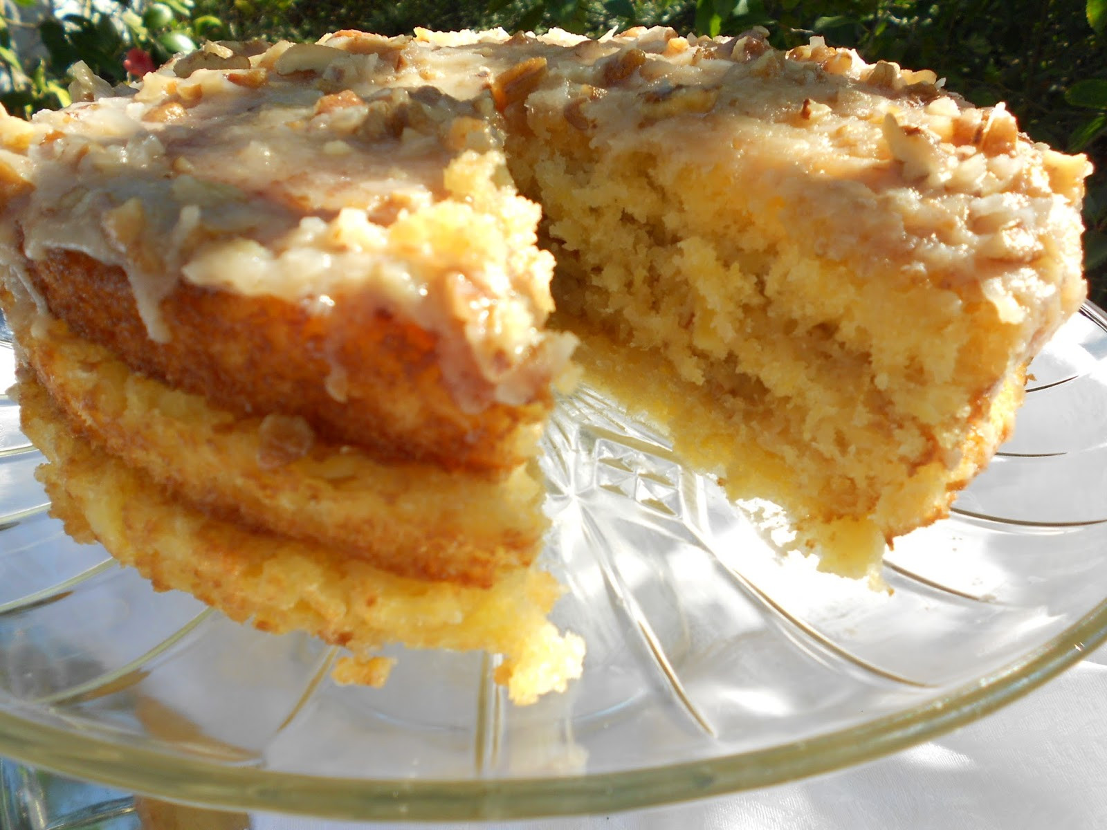 Southern Pineapple Coconut Cake
 Southern Cooking at Home Pineapple Torte Favorite Cake