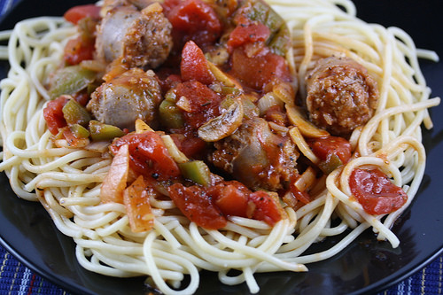 Spaghetti With Italian Sausage
 Italian Sausage Spaghetti Recipe