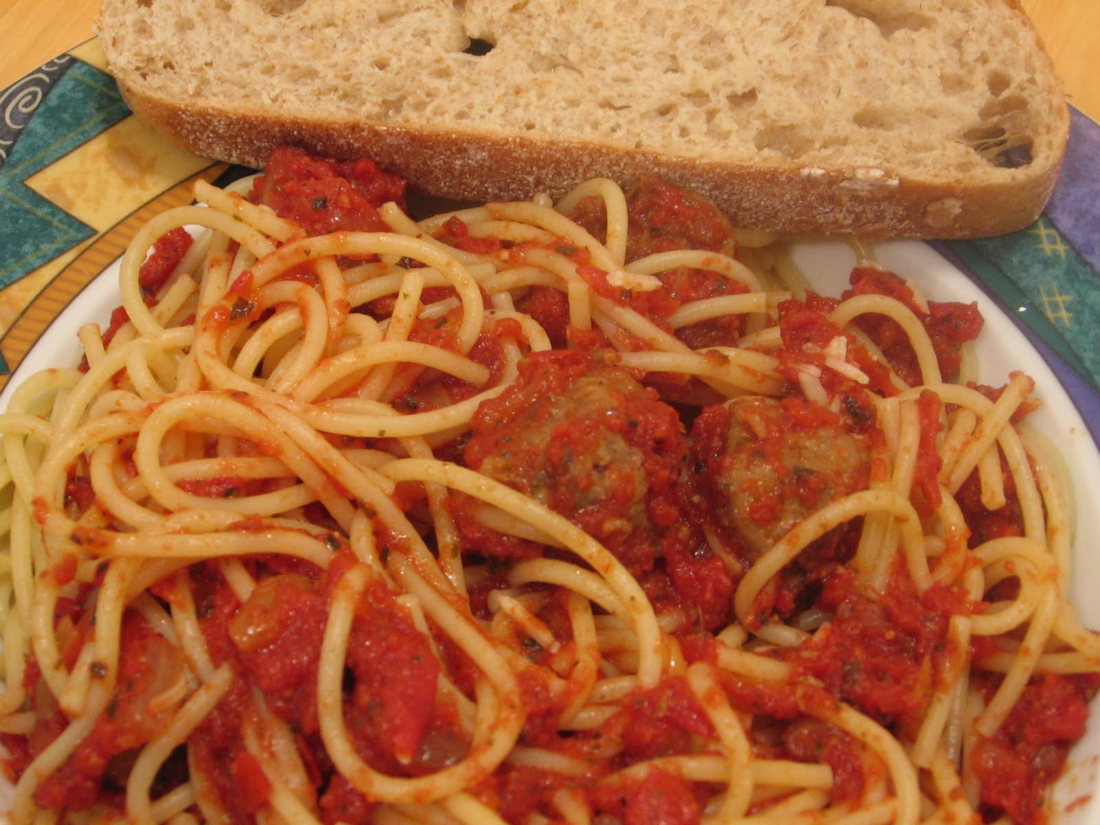 Spaghetti With Italian Sausage
 Jenn s Food Journey Spaghetti with Hot Italian Sausage