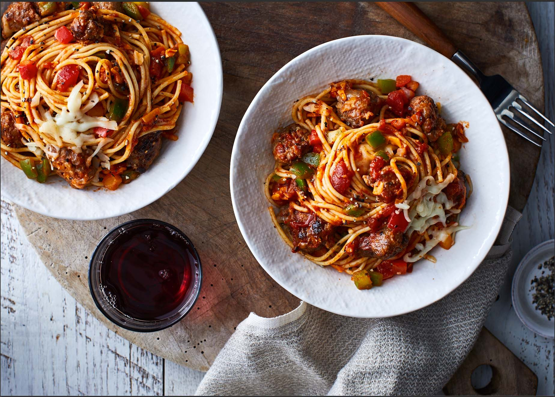 Spaghetti With Italian Sausage
 Slow Cooker Four Cheese Spaghetti with Italian Sausage