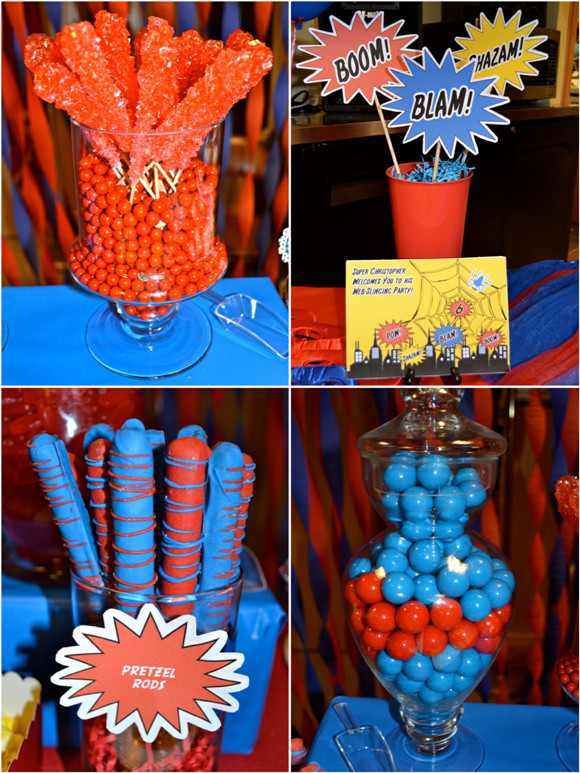 Spiderman Birthday Decorations
 Amazing Spiderman Inspired Birthday Party Ideas Party
