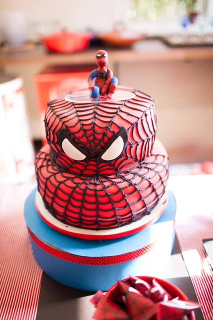 Spiderman Birthday Decorations
 Kara s Party Ideas Spiderman Party Planning Ideas Supplies