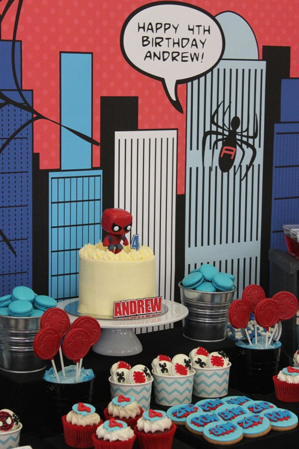 Spiderman Birthday Decorations
 Spiderman Birthday Party