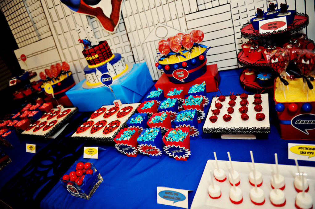 Spiderman Birthday Decorations
 The Party Wall Spiderman Birthday Party Part 3 Games