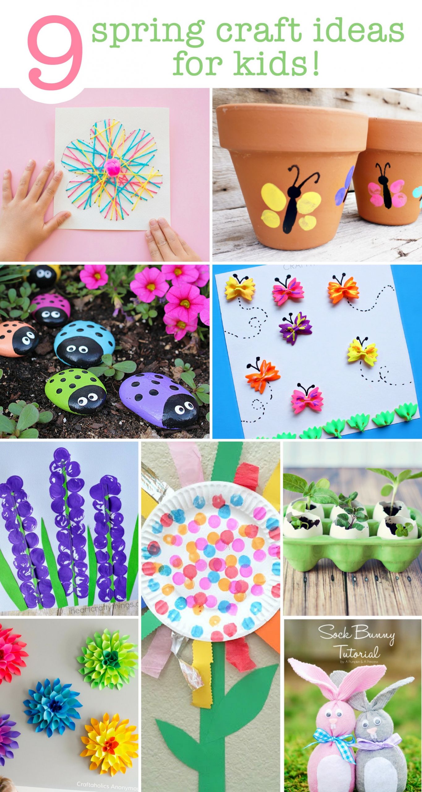 Spring Arts And Crafts For Kids
 9 Spring Craft Ideas For The Kids