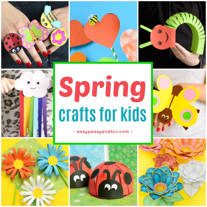 Spring Arts And Crafts For Kids
 Spring Crafts for Kids Art and Craft Project Ideas for