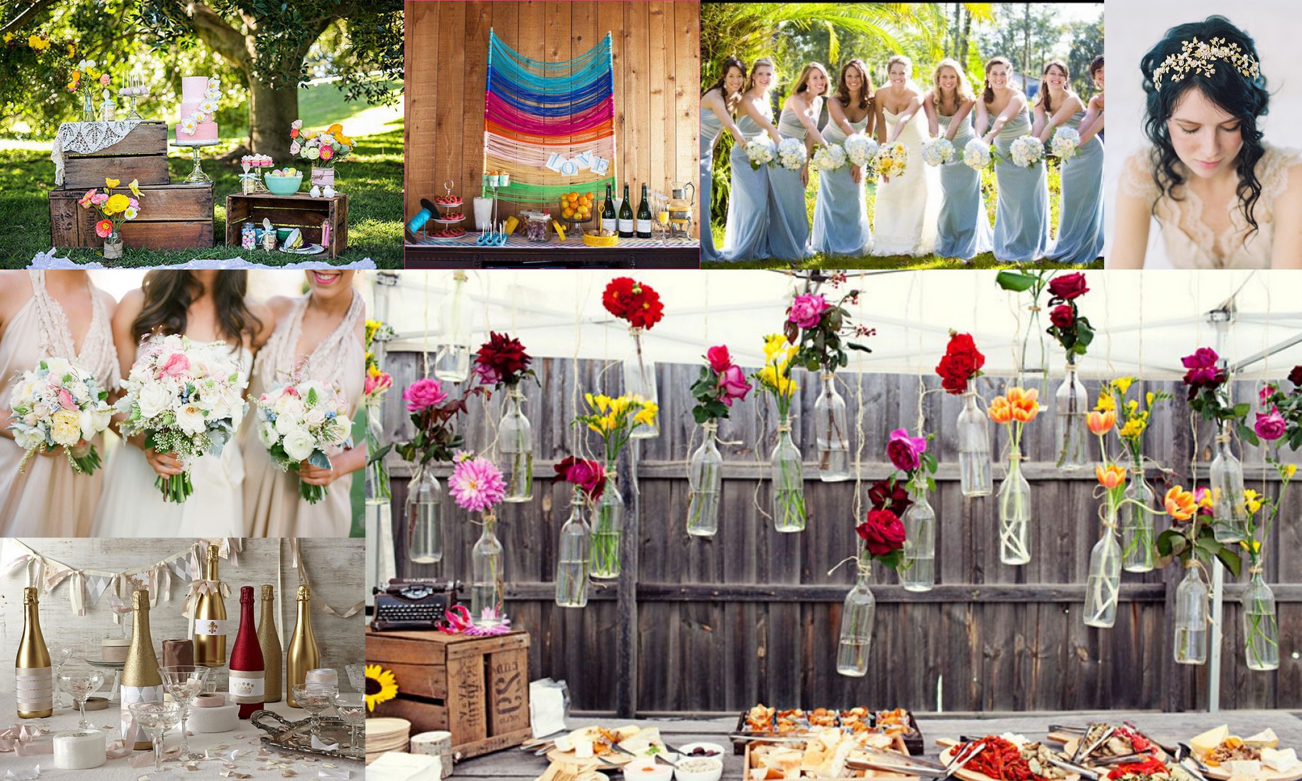 Spring Themed Wedding
 Top 5 Color Theme for Spring Wedding