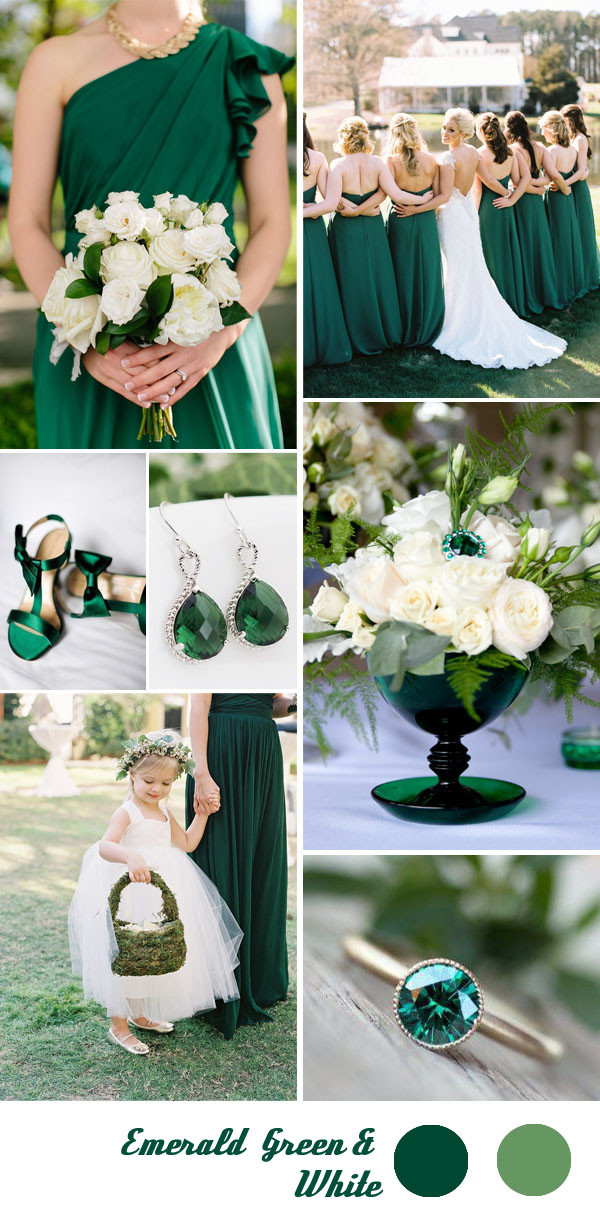 Spring Themed Wedding
 Five Fantastic Spring and Summer Wedding Color Palette