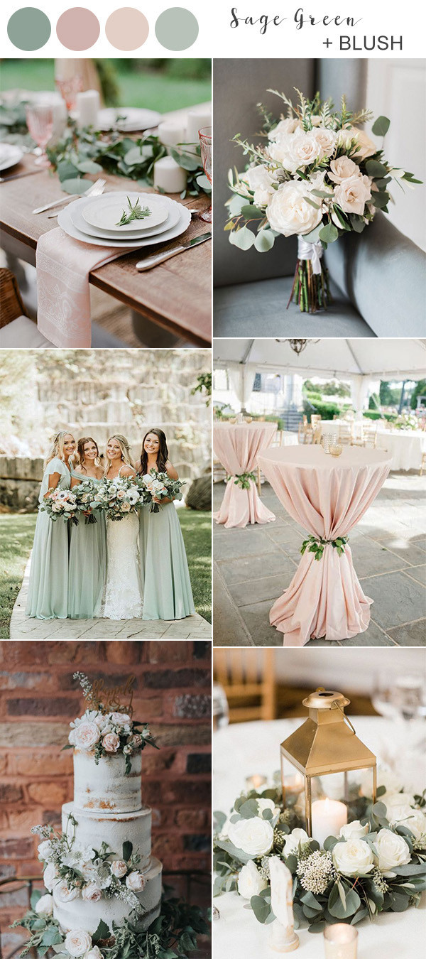 Spring Wedding Colors 2020
 Top 10 Wedding Color Ideas for Spring Summer 2021