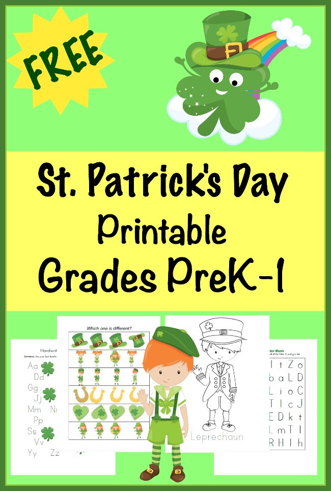 St Patrick's Day Activities
 St Patrick s Day Printable and Activities for Kids