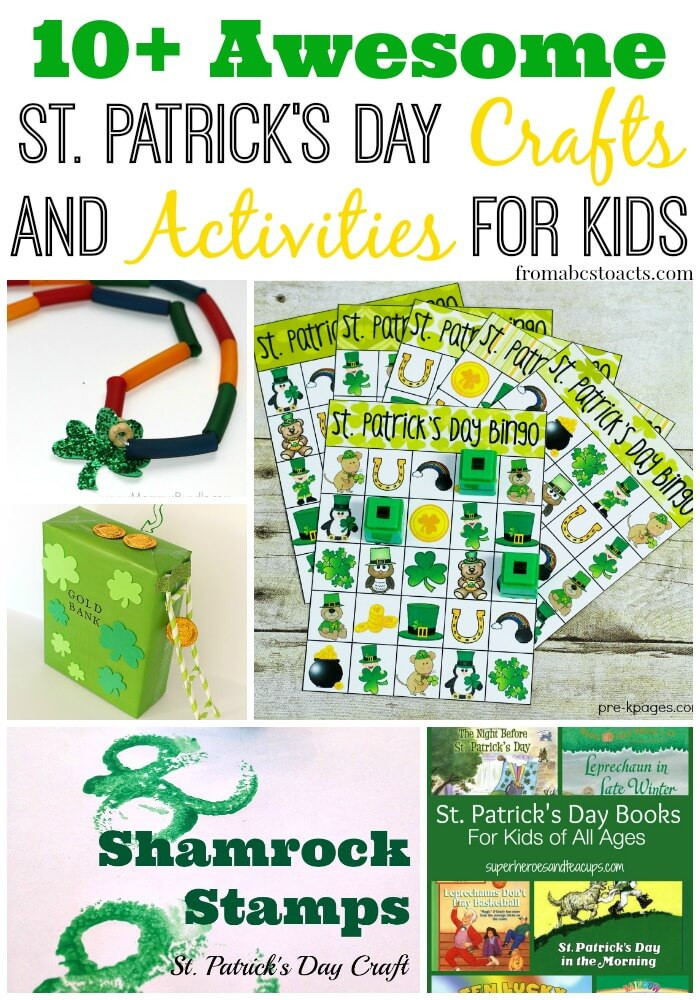 St Patrick's Day Activities
 10 St Patrick s Day Crafts and Activities for Kids
