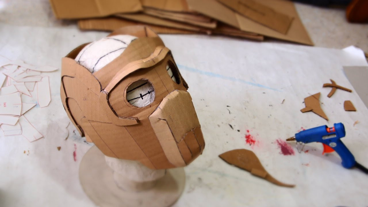 Star Lord Mask DIY
 66 Star Lord Mask DIY Part 1 Cardboard free template