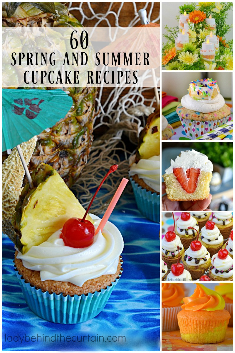 Summer Cupcakes Recipe
 60 Spring and Summer Cupcake Recipes