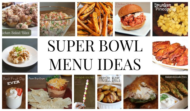 Super Bowl Menus And Recipes
 Super Bowl Sunday Menu