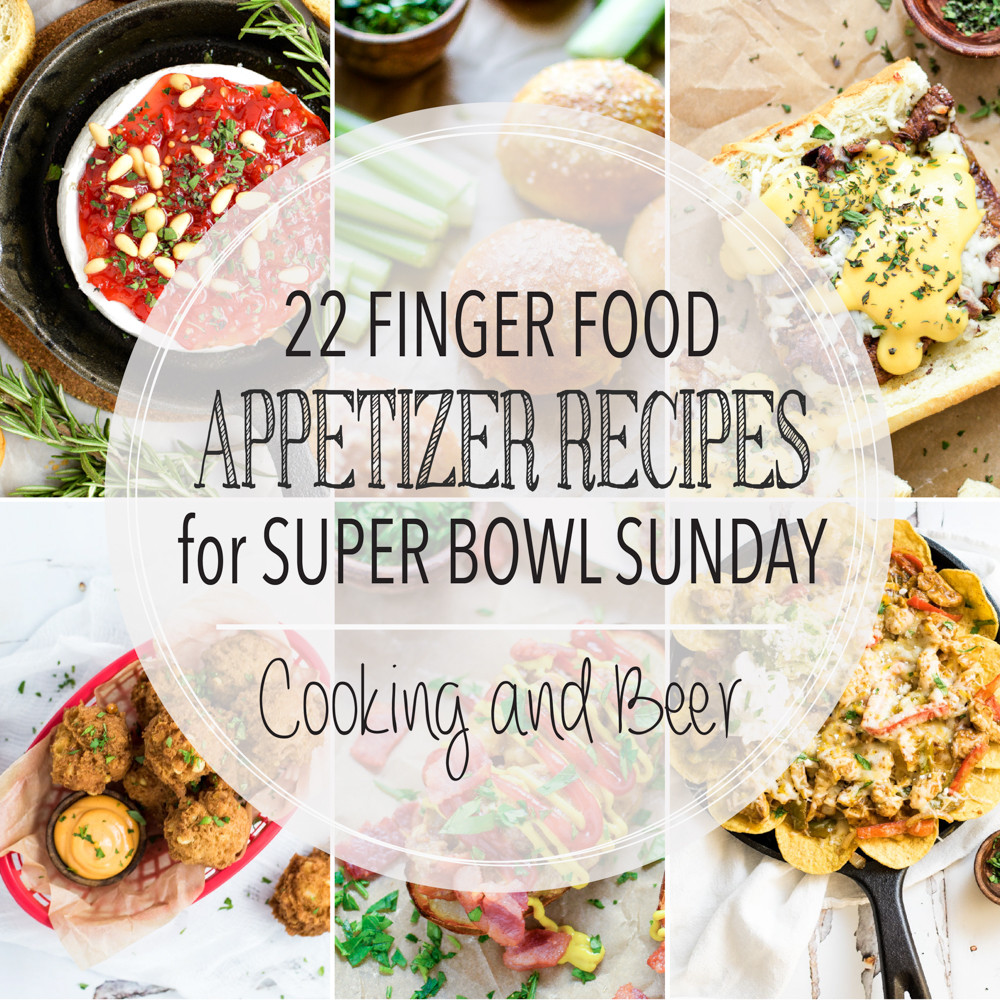 Super Bowl Menus And Recipes
 22 Finger Food Appetizer Recipes for Super Bowl Sunday