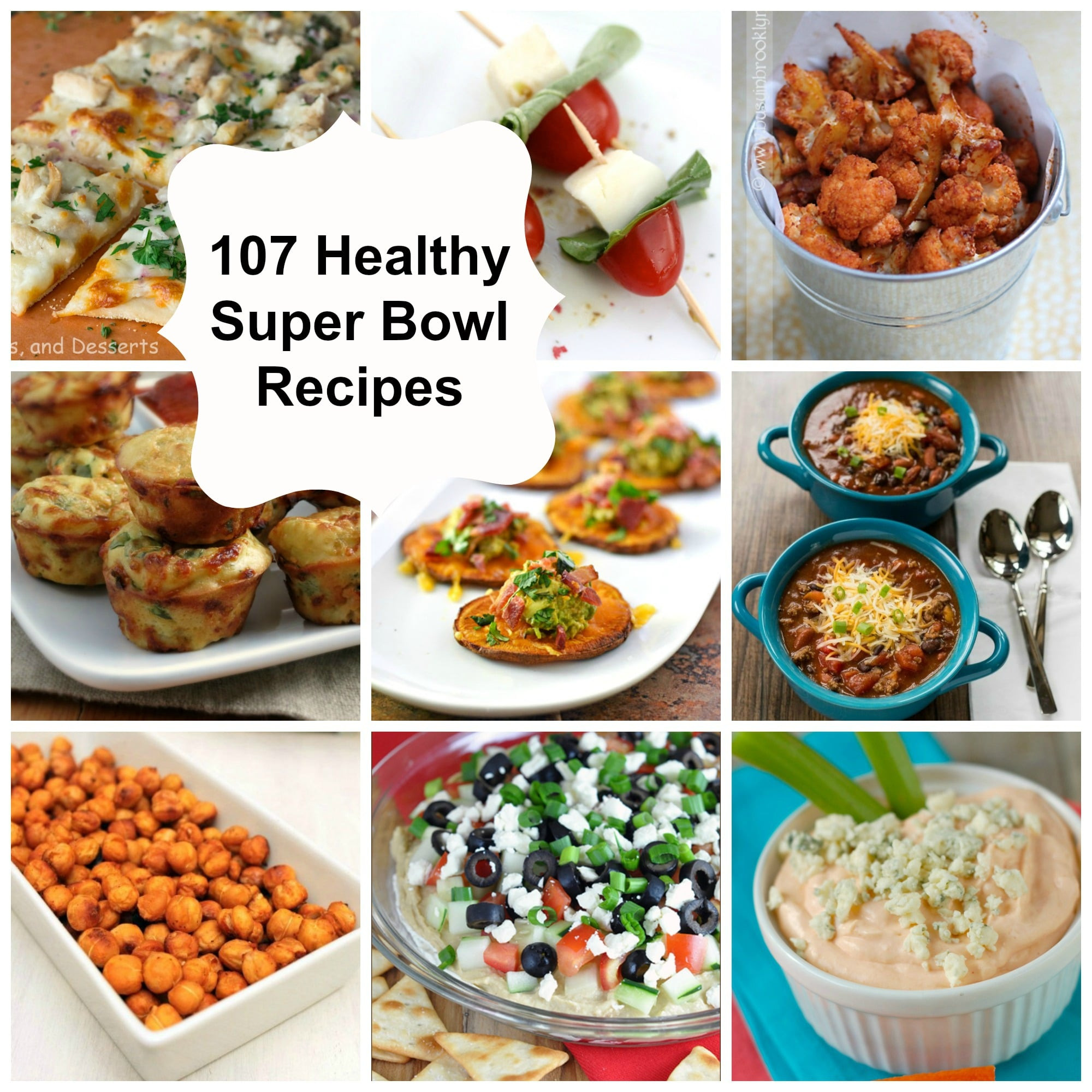 Super Bowl Recipes Pinterest
 107 Healthy Super Bowl Recipes A Cedar Spoon