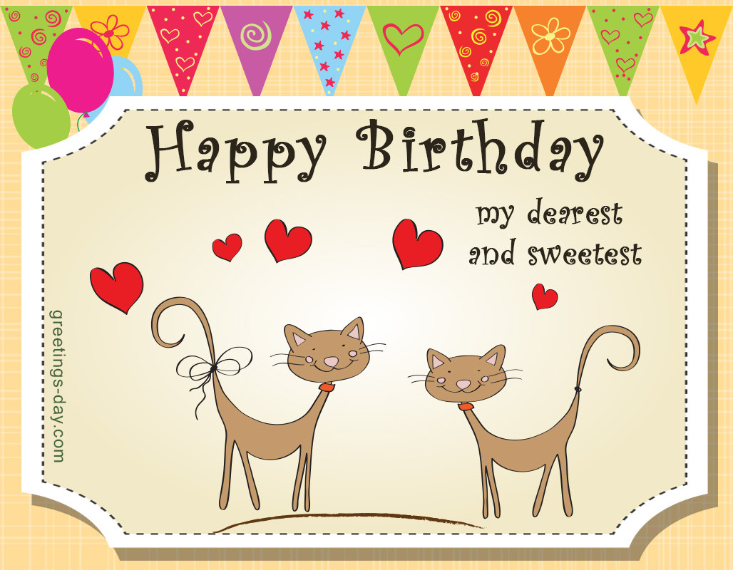 Sweet Happy Birthday Wishes
 Happy Birthday Sweet Messages & Wishes in Pics