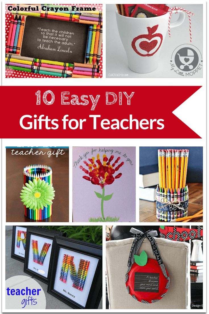 Teachers Day Gift Ideas DIY
 10 Easy DIY Gifts for Teachers