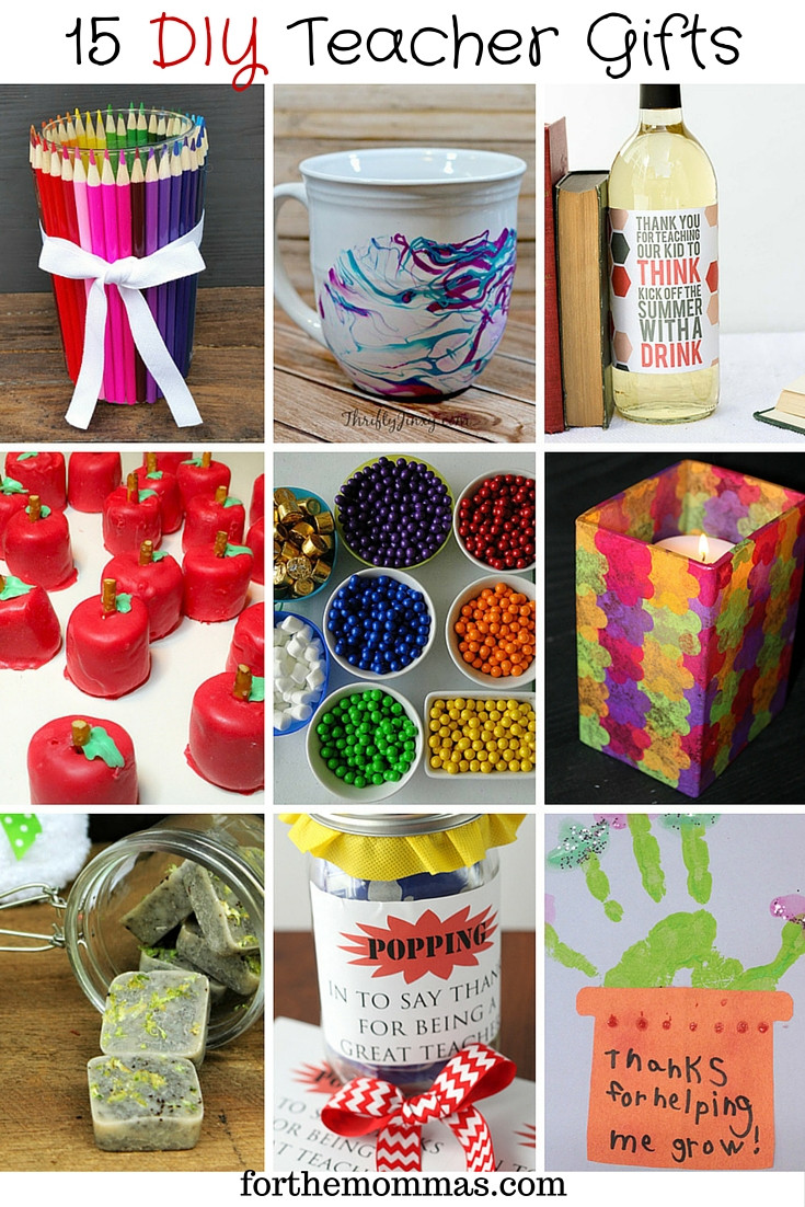 Teachers Day Gift Ideas DIY
 15 DIY Teacher Appreciation Gifts FTM