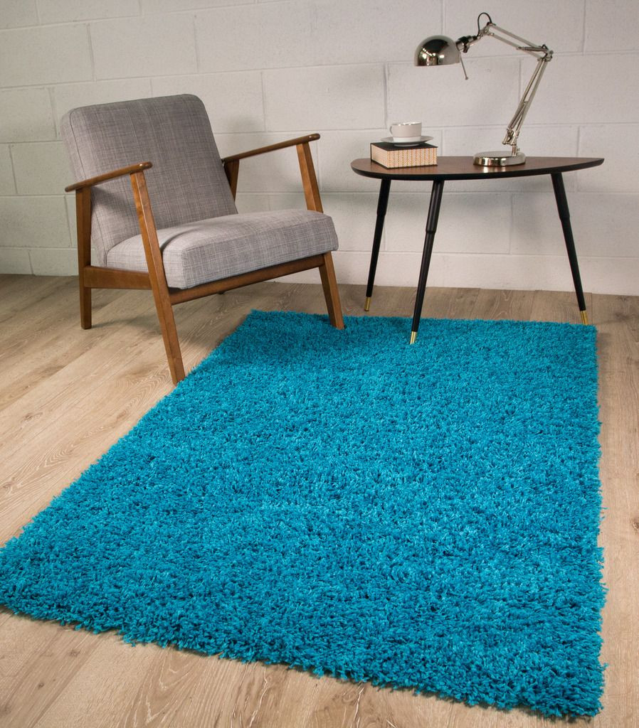 Teal Rugs For Living Room
 Blue Teal Turquoise Shaggy Fluffy Hairy Living Room