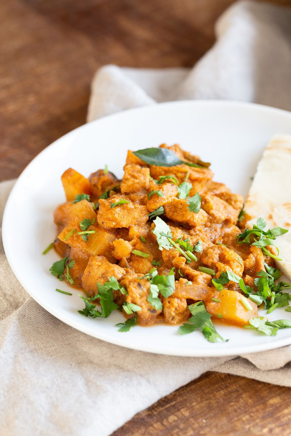 Tempeh Recipes Indian
 Tempeh Cauliflower Potato Tamarind Curry