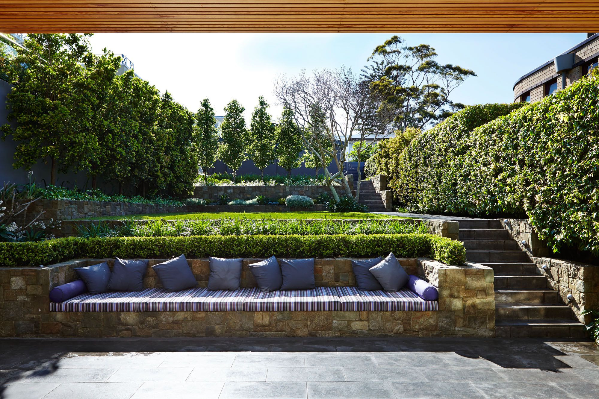Terrace Landscape Australia
 Outdoor Establishments landscape design mosman classic