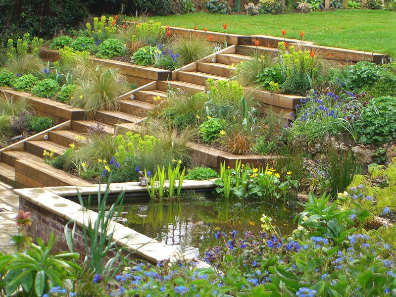 Terrace Landscape Australia
 Hillside Terrace Gardens – How To Build A Terrace Garden