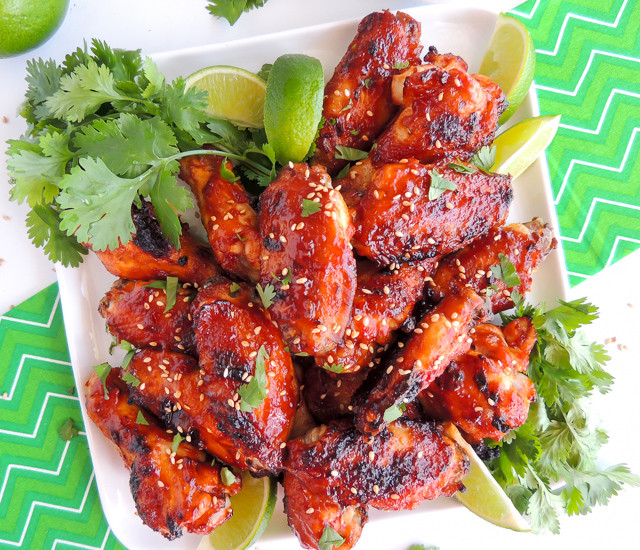 Thai Chicken Wings Recipes
 Sweet & Spicy Thai Chicken Wings