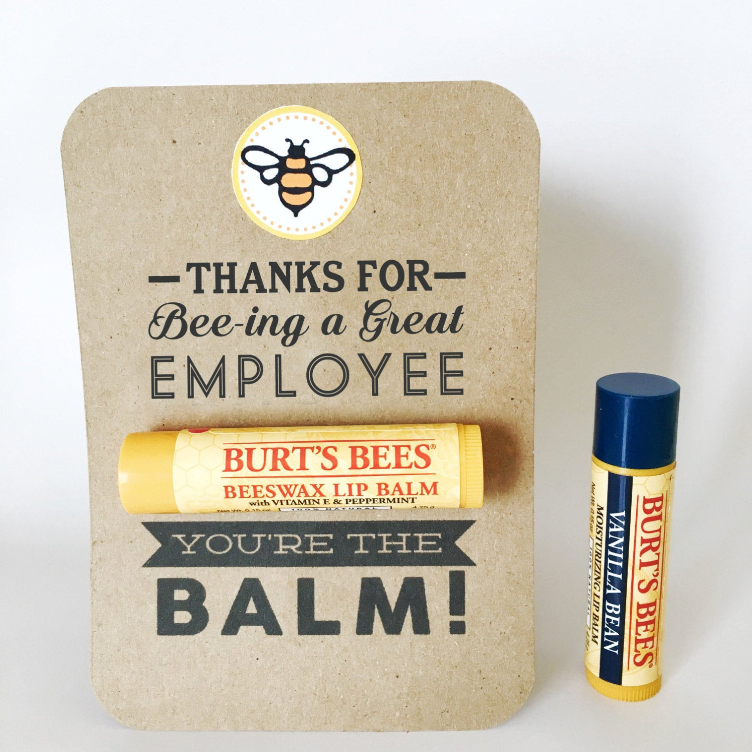 Thank You Gift Ideas For Employees
 EMPLOYEE APPRECIATION Gift You re the Balm Chapstick