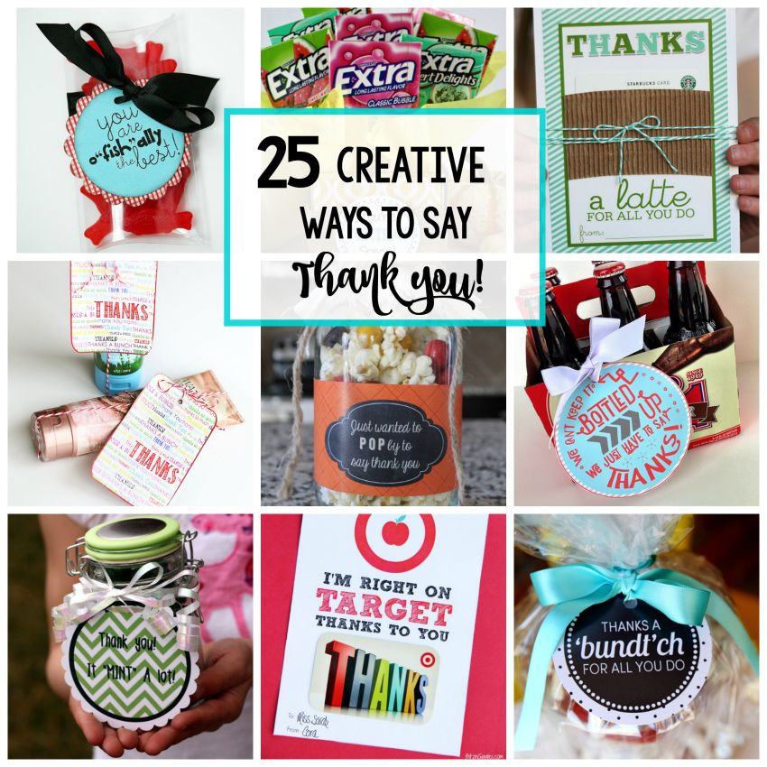 Thank You Gift Ideas For Employees
 Creative Thank You Gift Ideas