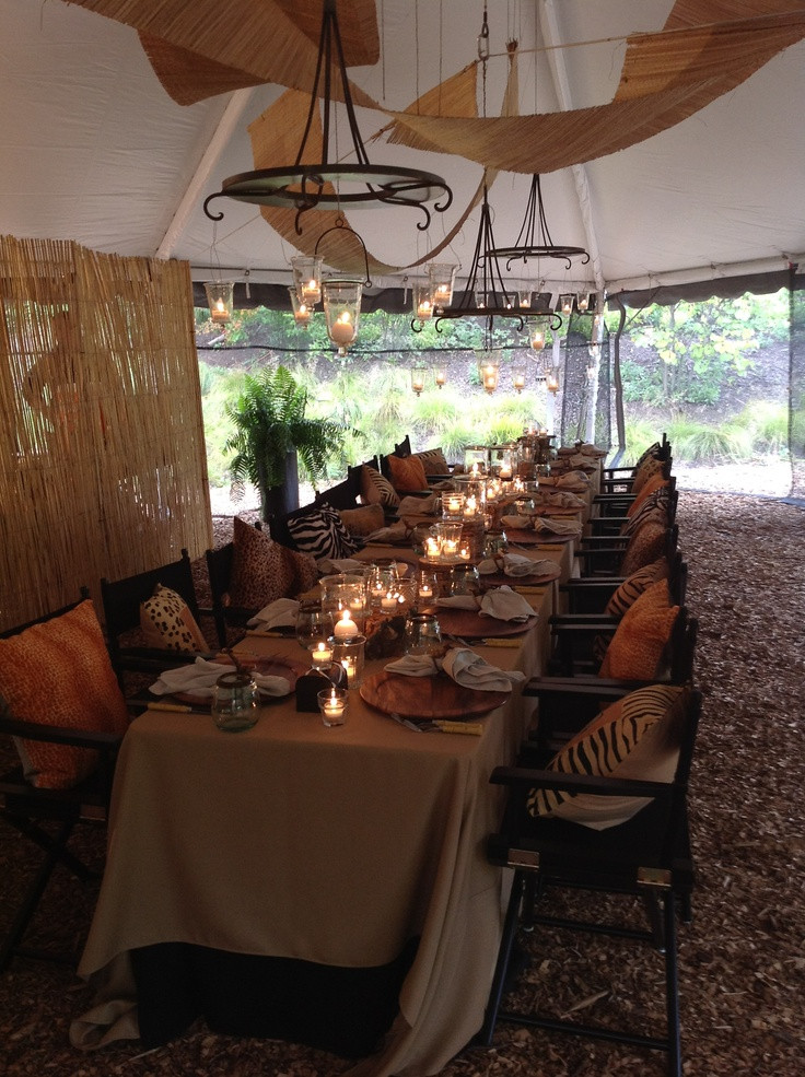 Themed Dinner Party Ideas For Adults
 1275 best Adult Safari Zoo or Rainforest Themed Party