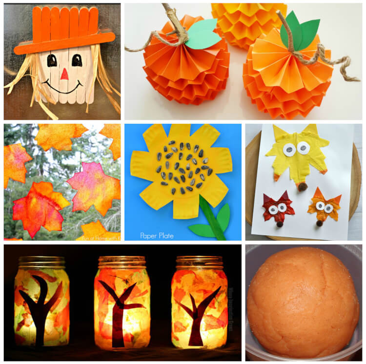 Toddlers Art And Craft Activities
 Easy Fall Kids Crafts That Anyone Can Make Happiness is