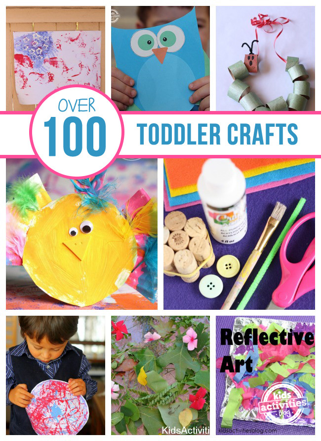 Toddlers Art And Craft Activities
 Over 100 Toddler Crafts